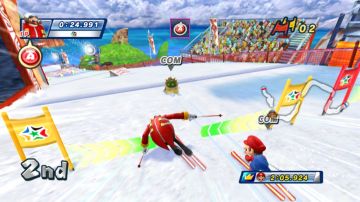 Immagine -6 del gioco Mario & Sonic ai Giochi Olimpici Invernali per Nintendo Wii